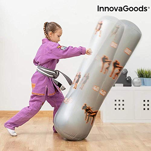 InnovaGoods- Saco de Boxeo de Pie Hinchable para Niños (IGS IG814625)