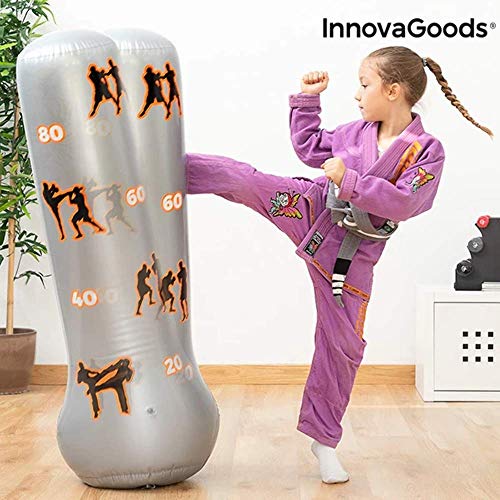 InnovaGoods- Saco de Boxeo de Pie Hinchable para Niños (IGS IG814625)