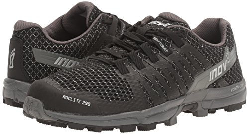Inov-8 000564-BKGY-M-01 - Zapatillas para Correr en montaña de Sintético para Mujer, Color Negro, Talla 35.5 EU