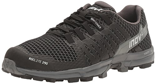 Inov-8 000564-BKGY-M-01 - Zapatillas para Correr en montaña de Sintético para Mujer, Color Negro, Talla 35.5 EU