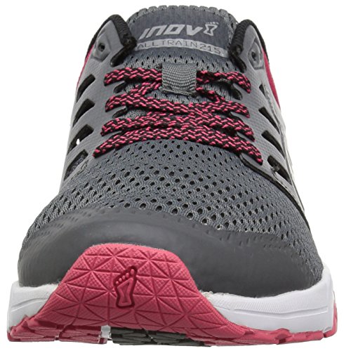 Inov-8 All Train 215 (W) - Bicicleta para Mujer, Color Gris, Talla 37 EU