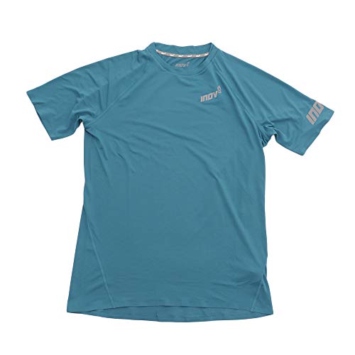 inov-8 Base Elite - Camisas Ropa Interior Hombre - Azul/Azul petróleo Talla S 2019