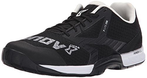 Inov-8 F-Lite 250, Zapatillas para Mujer, Black/White, 38.5 EU