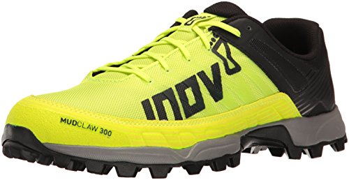 Inov-8 Mudclaw 300, Zapatillas para Correr en montaña para Hombre, Negro, 36.5 EU