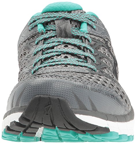 Inov-8 Roadclaw 275, Zapatillas de Running para Mujer, Dark Grey/White/Teal, 36 EU