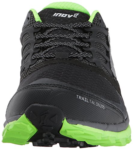 Inov-8 Trailtalon 275, Zapatillas para Correr en montaña para Hombre, Black/Green, 42.5 EU