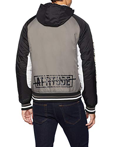 Inside 4cppc04 Chaqueta Bomber, Gris (Grey 64), Large para Hombre