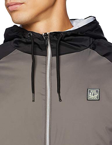 Inside 4cppc04 Chaqueta Bomber, Gris (Grey 64), Large para Hombre