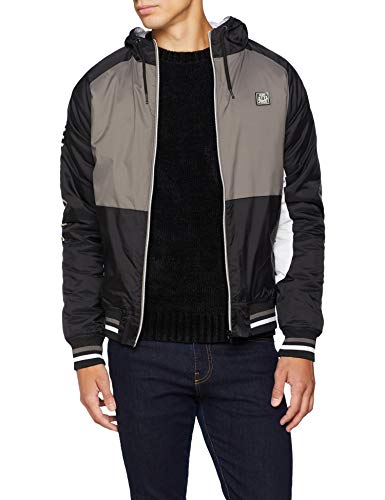 Inside 4cppc04 Chaqueta Bomber, Gris (Grey 64), Large para Hombre