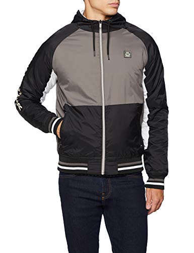 Inside 4cppc04 Chaqueta Bomber, Gris (Grey 64), Large para Hombre