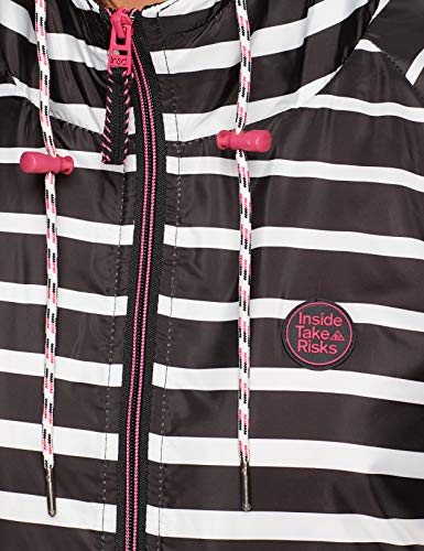 Inside 6sppc06 Chaqueta Impermeable, Negro (Black 1), Small para Mujer