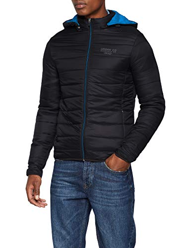 Inside Ccan29 Chaqueta Bomber, Negro (Black 1), Medium para Hombre