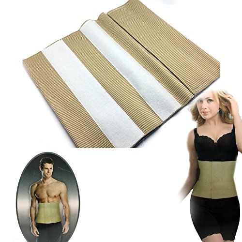 "Instant Slim cintura Trimmer Cinturón Corsé – Ideal para rápidamente Suck en el estómago y obtener Abs – para Hombres y Mujeres – tres tamaños ajustable hasta aplanadora de estómago