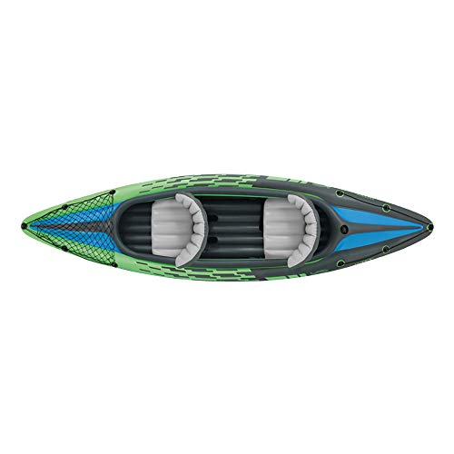 Intex 68306NP - Kayak hinchable Challenger K2 con 2 remos, 351 x 76 x 38 cm