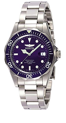 Invicta 9204 Pro Diver Reloj Unisex acero inoxidable Cuarzo Esfera azul