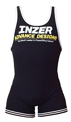 Inzer - Mono de levantamiento de potencia, Medium, Negro