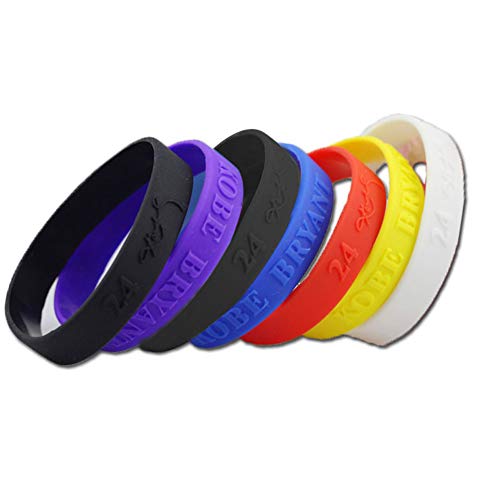 Isuper Deportes de Silicona Pulseras de Goma Unisex Pulseras Colores Mezclados 6pcs / Paquete Accesorios Favor de Partido