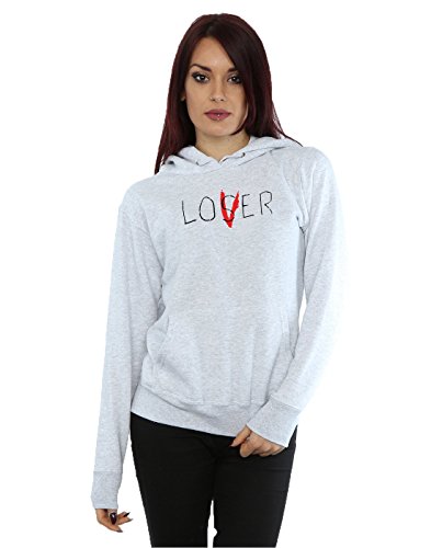 It Mujer Loser Lover Capucha Small Cuero Gris