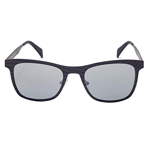 italia independent 0024T-WOD-057 Gafas de sol, Negro, 53 para Hombre