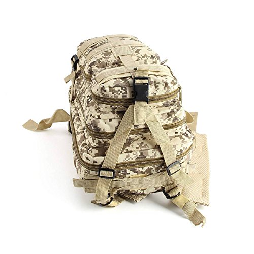 IVIM Mochila Táctica Militar Impermeable de 30L para Marcha, Excursionismo, Montañismo, Senderismo, Camping, Trekking, Caza y Aire Libre Ciclismo