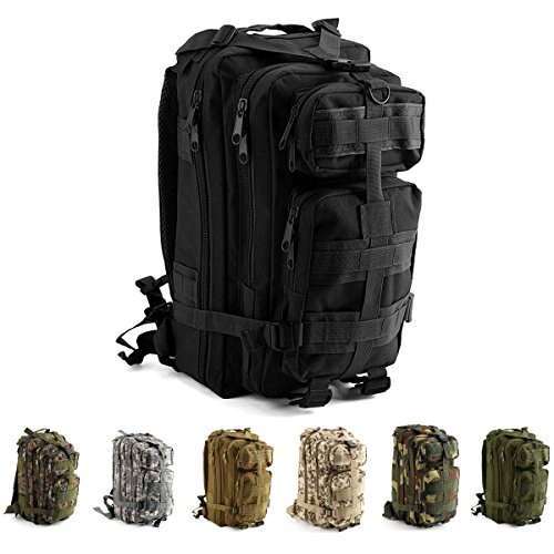 IVIM Mochila Táctica Militar Impermeable de 30L para Marcha, Excursionismo, Montañismo, Senderismo, Camping, Trekking, Caza y Aire Libre Ciclismo