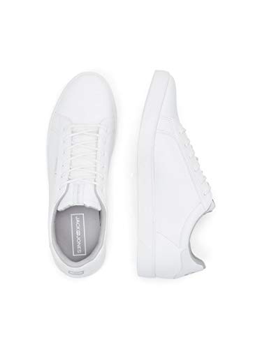 JACK & JONES Jfwtrent PU 19 Noos, Zapatillas para Hombre, Blanco (Bright White Bright White), 42 EU