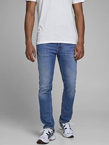 Jack & Jones Jjiglenn Jjoriginal Am 815 Noos Vaqueros Slim, Azul (Blue Denim Blue Denim), W30/ L30 (Tamaño del Fabricante: 30) para Hombre