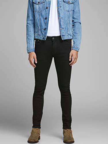 JACK & JONES Jjiliam Jjoriginal Am 009 Lid Noos, Jeans Hombre, Negro (Black Denim), W30/L30 (Talla del fabricante: 30)