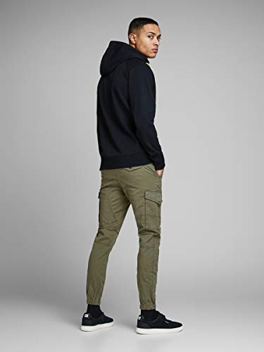 Jack & Jones Jjipaul Jjflake AKM 542 Noos Pantalones, Verde (Olive Night Olive Night), W29/L32 (Talla del Fabricante: 29) para Hombre