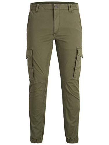 Jack & Jones Jjipaul Jjflake AKM 542 Noos Pantalones, Verde (Olive Night Olive Night), W29/L32 (Talla del Fabricante: 29) para Hombre