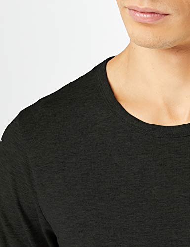 Jack & Jones Storm Sweat - Camiseta de manga larga con cuello redondo para hombre, Black C N 010, 52