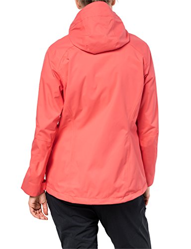 Jack Wolfskin Arroyo - Chaqueta para Mujer, Mujer, 1108912-2086004, Orange(Flamingo), Large