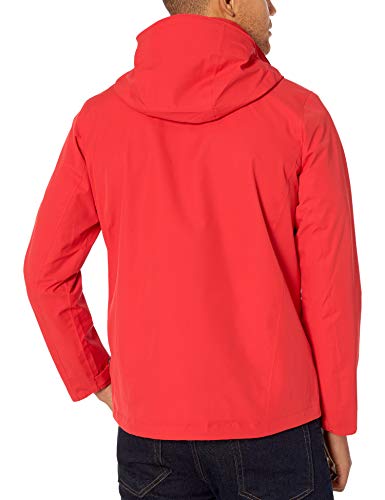 Jack Wolfskin Keplar Trail Jacke Chaqueta rígida para Hombre, Peak Red, Large