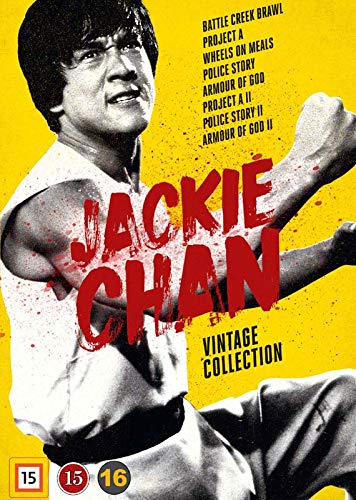 Jackie Chan Vintage Collection - 8-DVD Box Set ( Battle Creek Brawl / Project A / Wheels on Meals / Police Story / Armour of God / Project A [ Origen Danés, Ningun Idioma Espanol ]