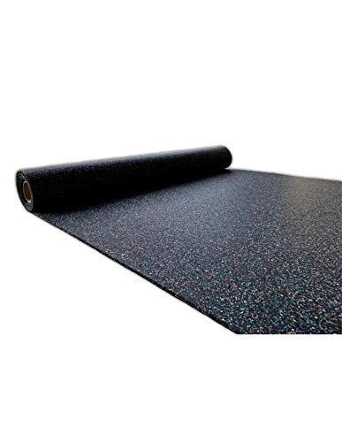 Jardin202 4 mm - Suelo para Gimnasio Negro EPDM Plus - Metro Cuadrado