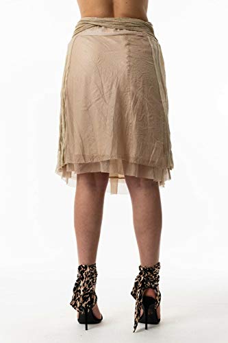 Jaula Frattini Damen Rock 98866 Beige Outlet -70% beige L