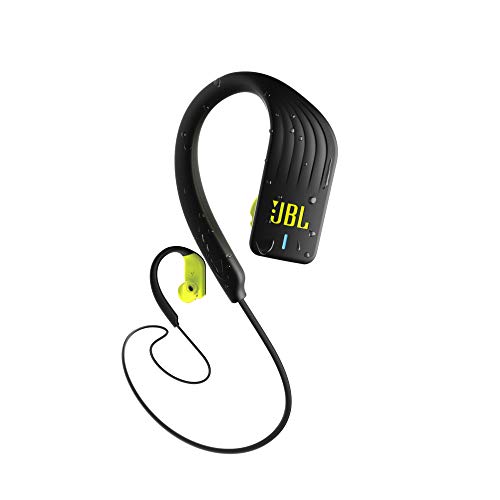 JBL Endurance Sprint - Auriculares inalámbricos deportivos in ear con controles táctiles, resistentes al agua (IPX7), con función manos libres, bluetooth 4.2, negro y amarillo