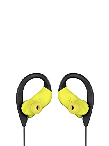 JBL Endurance Sprint - Auriculares inalámbricos deportivos in ear con controles táctiles, resistentes al agua (IPX7), con función manos libres, bluetooth 4.2, negro y amarillo