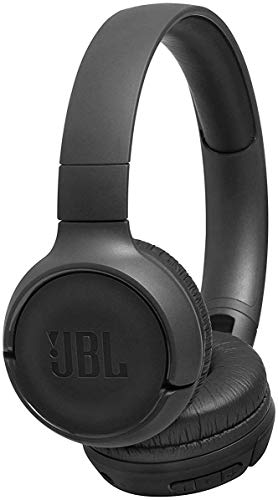 JBL Tune500BT - Auriculares supraaurales inalámbricos con conexiones multipunto y asistente de voz, batería de 16 h, negro