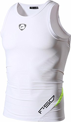 jeansian 3 Packs Hombre Camiseta Deportiva Sin Mangas Muscle Fitness Chaleco Deportivo Men Vest Tank Tops LSL3306 PackA M