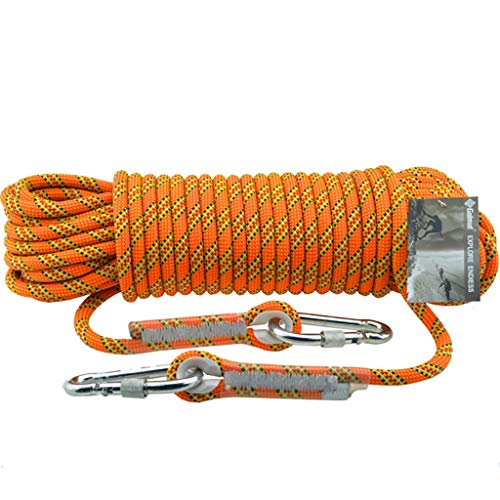 JF-XFTS -Alta Intensidad De Potencia Cuerda De Nylon - Diámetro 11 Mm, Adecuado For Subir Al Aire Libre/Bomberos/Aérea Protección Laboral (Size : 10m)