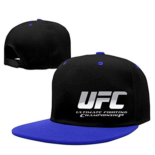 Jhonangel UFC Logo Hombres Gorra de béisbol Snapback Gorra Roja