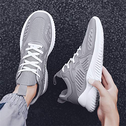 JiaMeng Zapatillas de Running para Hombre Zapatillas para Hombre Zapatillas de Senderismo para Hombre al Aire Libre Fitness Casual Sneakers Invierno