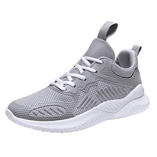 JiaMeng Zapatillas de Running para Hombre Zapatillas para Hombre Zapatillas de Senderismo para Hombre al Aire Libre Fitness Casual Sneakers Invierno