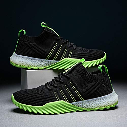 JiaMeng Zapatillas de Running para Hombre Zapatillas para Hombre Zapatillas de Senderismo para Hombre al Aire Libre Fitness Casual Sneakers Invierno