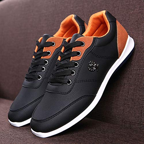 JiaMeng Zapatillas de Running para Hombre Zapatillas para Hombre Zapatillas de Senderismo para Hombre al Aire Libre Fitness Casual Sneakers Invierno