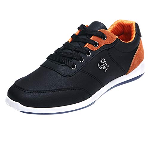 JiaMeng Zapatillas de Running para Hombre Zapatillas para Hombre Zapatillas de Senderismo para Hombre al Aire Libre Fitness Casual Sneakers Invierno