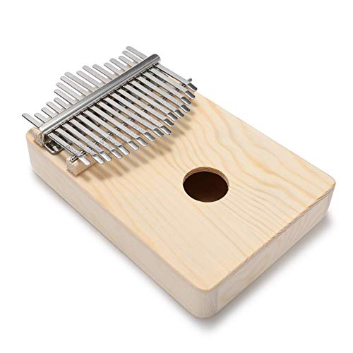 JIANG Pulgar Piano El Simple Montaje Kalimba Trabajo Hecho a Mano DIY Kit de Madera Dedo Pulgar Piano Transparentes Coloridos Kalimba Instrumento de música de los nuevos niños de Regalo