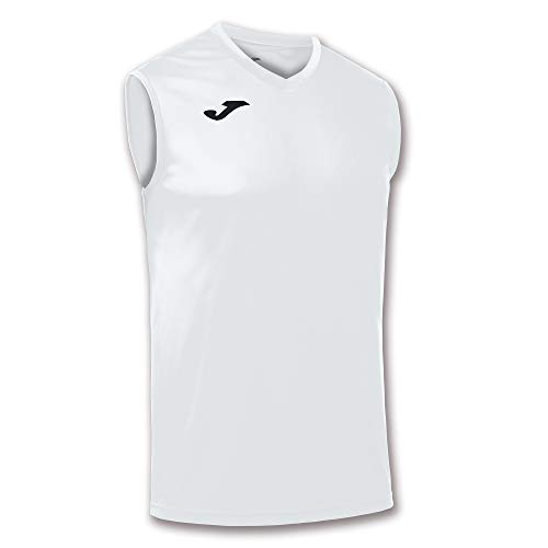 Joma, Camiseta combi para hombre, Blanco/200, M