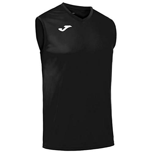 Joma Combi Camiseta Entrenamiento, Hombre, Negro, L